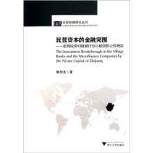 民营资本的金融突围:浙商投资村镇银行与小额贷款公司研究