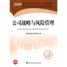 2009年度注册会计师全国统一考试辅导教材：公司战略与风险管理（附赠DVD光盘1张）