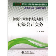 2010年全国会计专业技术资格统一考试辅导教材·初级会计职称考试应试指导:初级会计实务