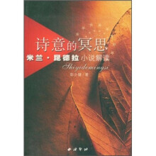 诗意的冥思：米兰·昆德拉小说解读