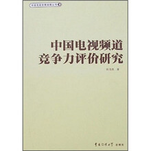 中国电视频道竞争力评价研究