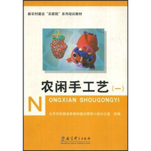 新农村建设农家院系列培训教材:农闲手工艺1