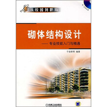 砌体结构设计：专业技能入门与精通（附CD光盘1张）