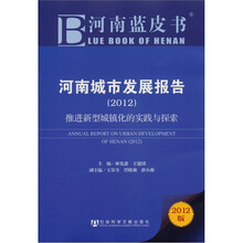 河南蓝皮书·河南城市发展报告：推进新型城镇化的实践与探索（2012版）