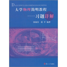 大学物理简明教程习题详解
