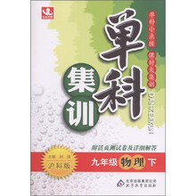 单科集训：9年级物理（下）（沪科版）