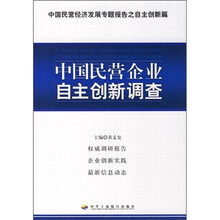 中国民营企业自主创新调查