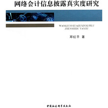 网络会计信息披露真实度研究