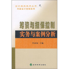 筹资与担保控制实务与案例分析