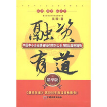 融资有道：中国中小企业融资操作技巧大全与精品案例解析