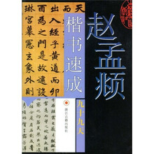 赵孟頫楷书速成九十九天