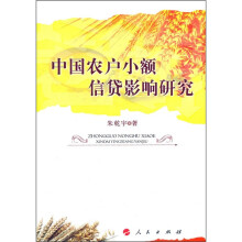 中国农户小额信贷影响研究