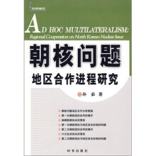 朝核问题地区合作进程研究