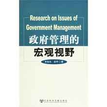 政府管理的宏观视野