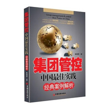 集团管控:中国最佳实践经典案例解析