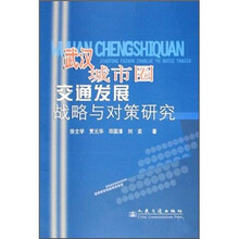 武汉城市圈交通发展战略及对策研究