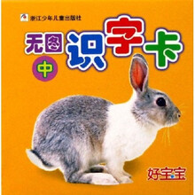 好宝宝无图识字卡（中）