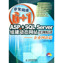 非常网络6+1·ASP+SQL Server组建动态网站实例精讲:企业网站篇(附光盘)