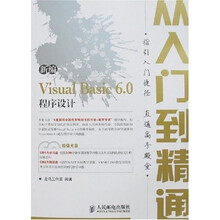 新编Visual Basic6.0程序设计：从入门到精通（附光盘2张）