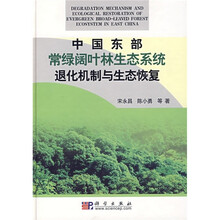中国东部常绿阔叶林生态系统退化机制与生态恢复