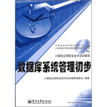计算机应用职业技术培训教程:数据库系统管理初步