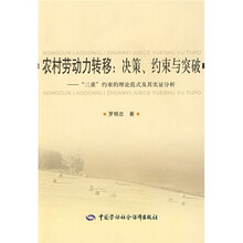农村劳动力转移：决策、约束与突破：“三重”约束的理论范式及其实证分析