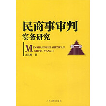 民商事审判实务研究