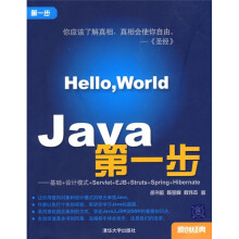 Java第一步:基础+设计模式+Servlet+EJB+Struts+Spring+Hiberna