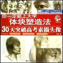 体块塑造法:30天突破高考素描头像