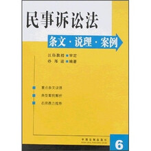 民事诉讼法条文·说理·案例