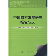 中国农村发展研究报告No.6(附CD光盘1张)