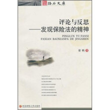 评论与反思：发现保险法的精神