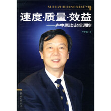 速度·质量·效益：卢中原谈宏观调控