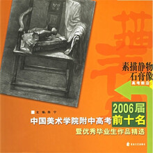 高考前沿·2006届中国美术学院附中高考前十名塈优秀毕业生作品精选:素描静物石膏像
