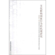文化影响国家行为的机理研究