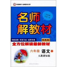 名师解教材：6年级语文下（人教课标版）（改进版）