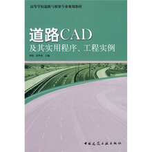 高等学校道路与桥梁专业规划教材：道路CAD及其实用程序、工程实例