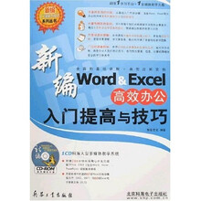 新编Word&Excel高效办公入门提高与技巧（附盘）