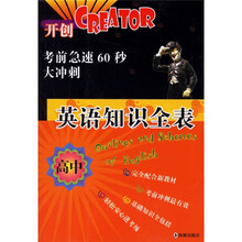考前急速60秒大冲刺：高中英语知识全表