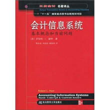 会计信息系统：基本概念和当前问题