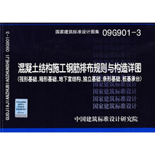 混凝土结构施工钢筋排布规则与构造详图（筏形基础、箱形基础、地下室结构、独立基础、条形基础、桩基承台）