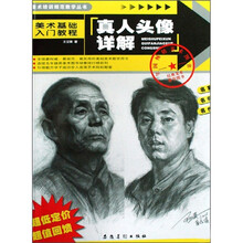 美术基础入门教程：真人头像详解