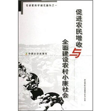 促进农民增收与全面建设农村小康社会