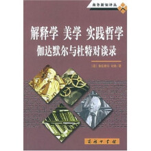 解释学美学实践哲学伽达默尔与杜特对谈录