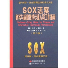 SOX法案财务与信息技术专业人员工作指南(第2版)