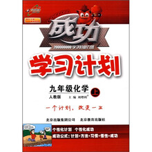 成功学习计划：9年级化学（上）（人教版）