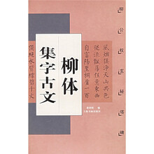 柳体集字古文:玄秘塔