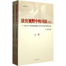 法官视野中的司法6：2010年广州市法院系统第八届学术讨论会优秀论文选（套装上下册）