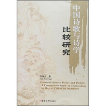 中国诗歌与诗学比较研究