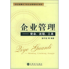 企业管理：使命、流程、工具